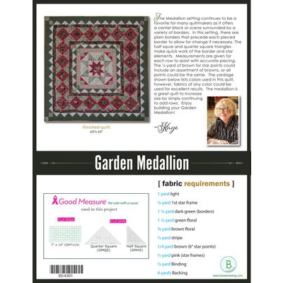 Garden Medallion Patterns GM504