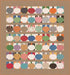 Lori Holt 10’’ Pumpkin Quilt Paper 537397