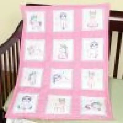 Jack Dempsey Baby Animals Quilt Blocks Discountinued Block