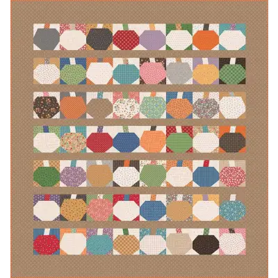 Lori Holt 10’’ Pumpkin Quilt Paper 537397