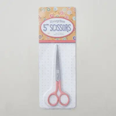 Lori Holt Honey Bee 5’’ Scissors Coral 718054