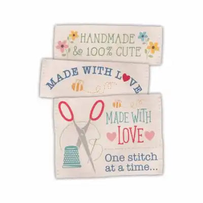 Lori Holt Made With Love Woven Labels 405087