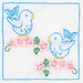 Love Birds 9″ Quilt Blocks 9’ 733788