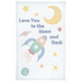 Love You to the Moon Crib Quilt Top 4060944