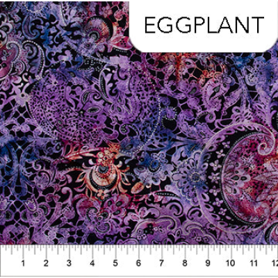Lustre - Mauve Multi (Eggplant) Collection 81221-86