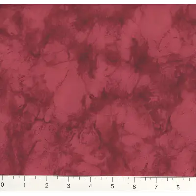 Marbled red fabric with dark patterns, ideal for Marshall Dry Goods Marble - Wine