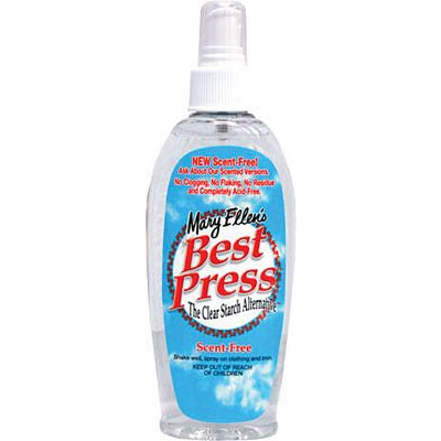 Mary Ellen Products® 6oz Best Press Spray Scent Free B6959