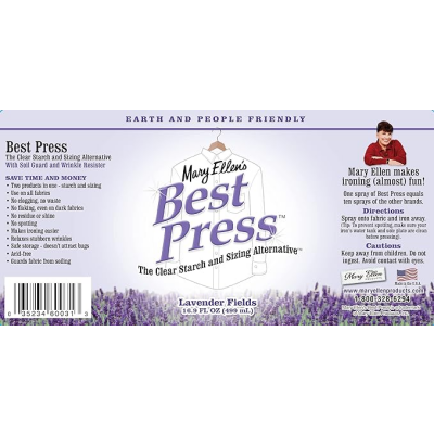 Mary Ellen Products® Best Press Lavender Vanilla 16.9 oz