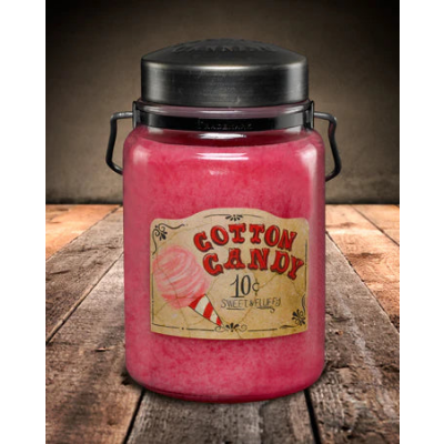 McCall’s Candles COTTON CANDY Classic Jar Candle-26oz