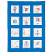 Outer Space Nursery Quilt Blocks 9’ 300936