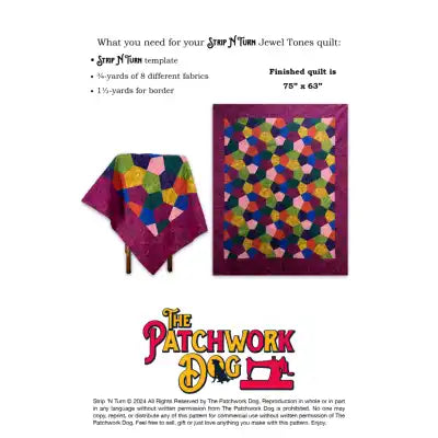 The Patchwork Dog - Jewel Tones 330734