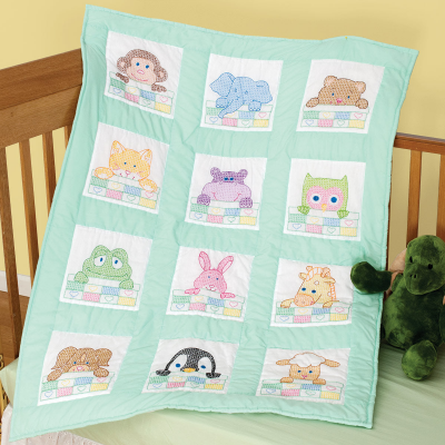 Peek A Boo Nursery Quilt Block 9’ Blocks 10198