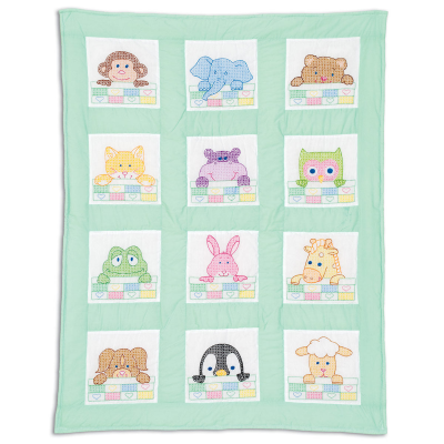 Peek A Boo Nursery Quilt Block 9’ Blocks 10198