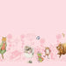 Peter Rabbit & Friends™ Border Print Pink 360155