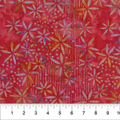 Quilter’s Guide To The Galaxy - Dots & Floral - Red 80843-24