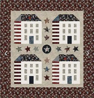 Riley Blake Designs - Folk Art America Quilt Boxed Kit