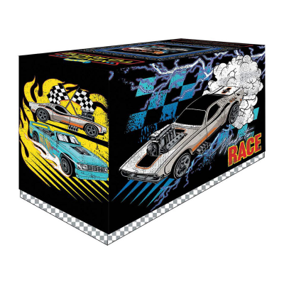Riley Blake Designs Hot Wheels Panel Quilt Boxed Kit Made