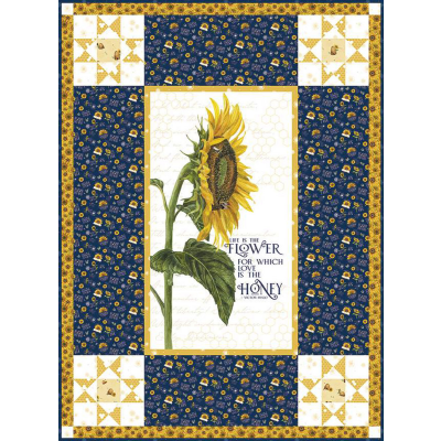 Riley Blake Designs - Life Is the Flower Panel Quilt Boxed