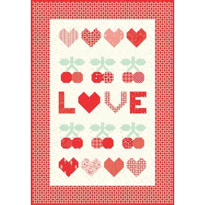 Riley Blake Designs This Is Love Wall Hanging Boxed Kit