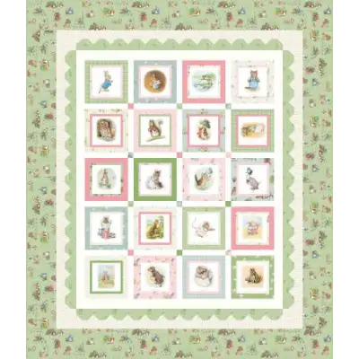 Riley Blake Designs Peter Rabbit & Friends™ Panel Quilt