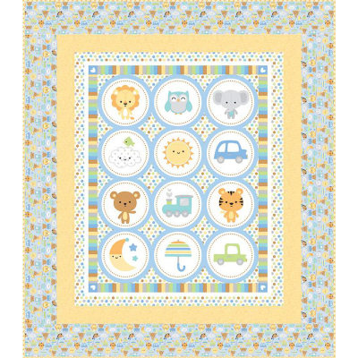 Riley Blake Designs Special Delivery Panel Quilt Boxed Kit
