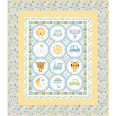 Riley Blake Designs Special Delivery Panel Quilt Boxed Kit