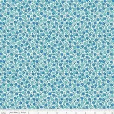 Riley Blake Designs Storytime 30s Floral Blue 44’’