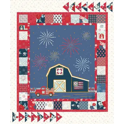 Riley Blake Designs Sweet Freedom American Vintage Panel