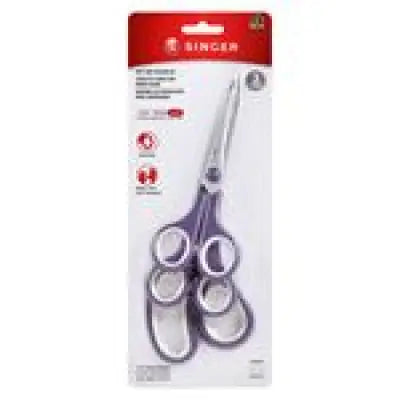 Singer 3-Pack Scissor Set - 5.5in 6.75in 8.5in S00137