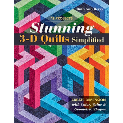 Stunning 3D Quilts Simplified Pattern Books CT11395