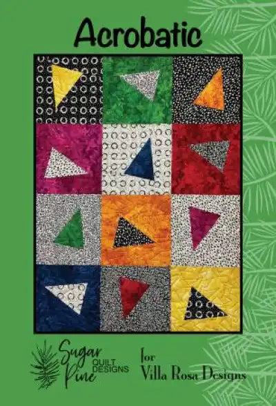 Villa Rosa Designs - Acrobatic - Post Card Quilt Pattern