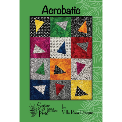 Villa Rosa Designs - Acrobatic Post Card Quilt Pattern