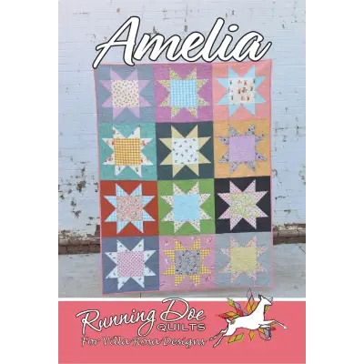 Villa Rosa Designs - Amelia - Post Card Quilt Pattern 730339