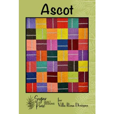 Villa Rosa Designs - Ascot - Post Card Quilt Pattern ascot