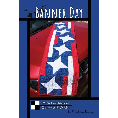 Villa Rosa Designs - Banner Day - Post Card Quilt Pattern