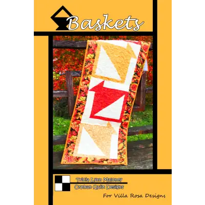 Villa Rosa Designs - Baskets - Post Card Quilt Pattern