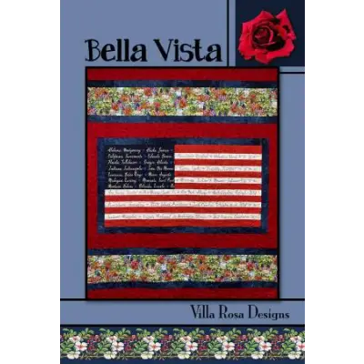 Villa Rosa Designs - Bella Vista - Post Card Quilt Pattern