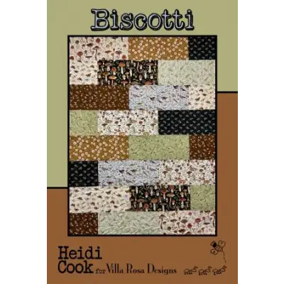 Villa Rosa Designs - Biscotti - Post Card Quilt Pattern