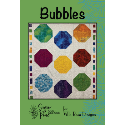 Villa Rosa Designs - Bubbles -Post Card Quilt Pattern Fat
