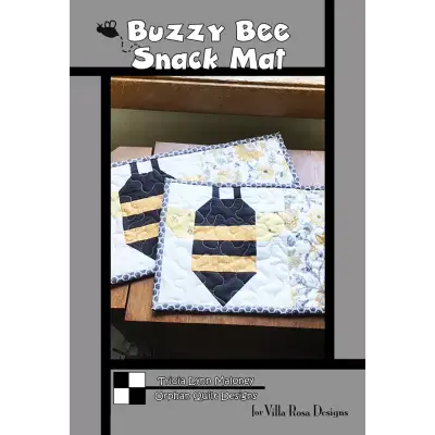 Villa Rosa Designs - Buzzy Bee Snack Mat - Post Card Quilt