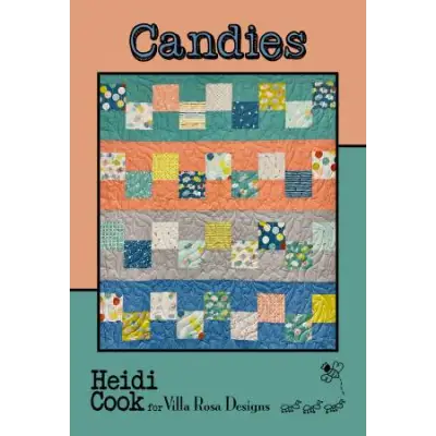 Villa Rosa Designs - Candies - Post Card Quilt Pattern