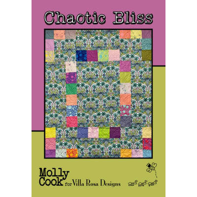 Villa Rosa Designs - Chaotic Bliss Post Card Quilt Pattern