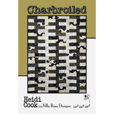 Villa Rosa Designs - Charbroiled - Post Card Quilt Pattern