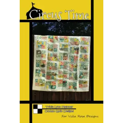 Villa Rosa Designs - Circus Time - Post Card Quilt Pattern