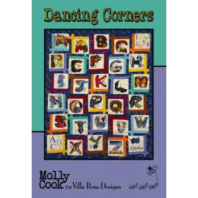 Villa Rosa Designs - Dancing Corners - Post Card Quilt