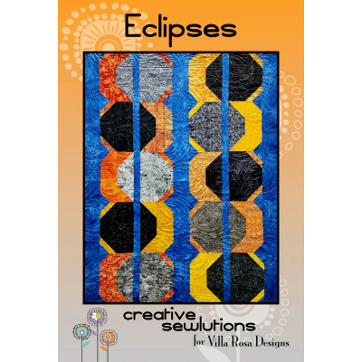 Villa Rosa Designs - Eclipses - Post Card Quilt Pattern