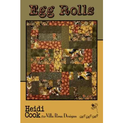 Villa Rosa Designs - Egg Rolls - Post Card Quilt Pattern