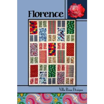 Villa Rosa Designs - Florence - Post Card Quilt Pattern