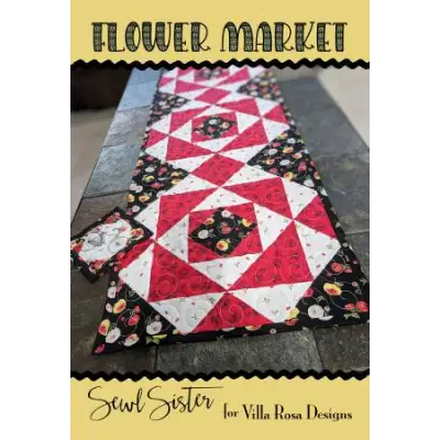 Villa Rosa Designs - Flower Market - Post Card Quilt