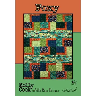 Villa Rosa Designs - Foxy - Post Card Quilt Pattern 262403